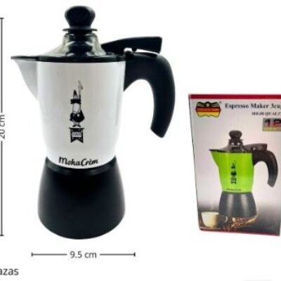 Cafetera moka 3 tazas