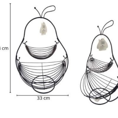 Canasta para frutas estilo pera (unidad)
