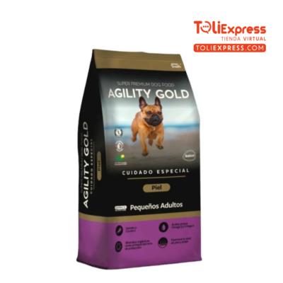 Agility Gold Pequeños Adultos Cuidado Especial Piel (8kg)